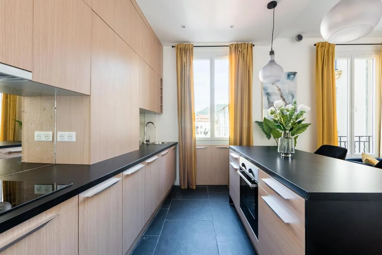 3 Smolett - Appartement 2 Pieces Luxe - Climatise - Acropolis Nice