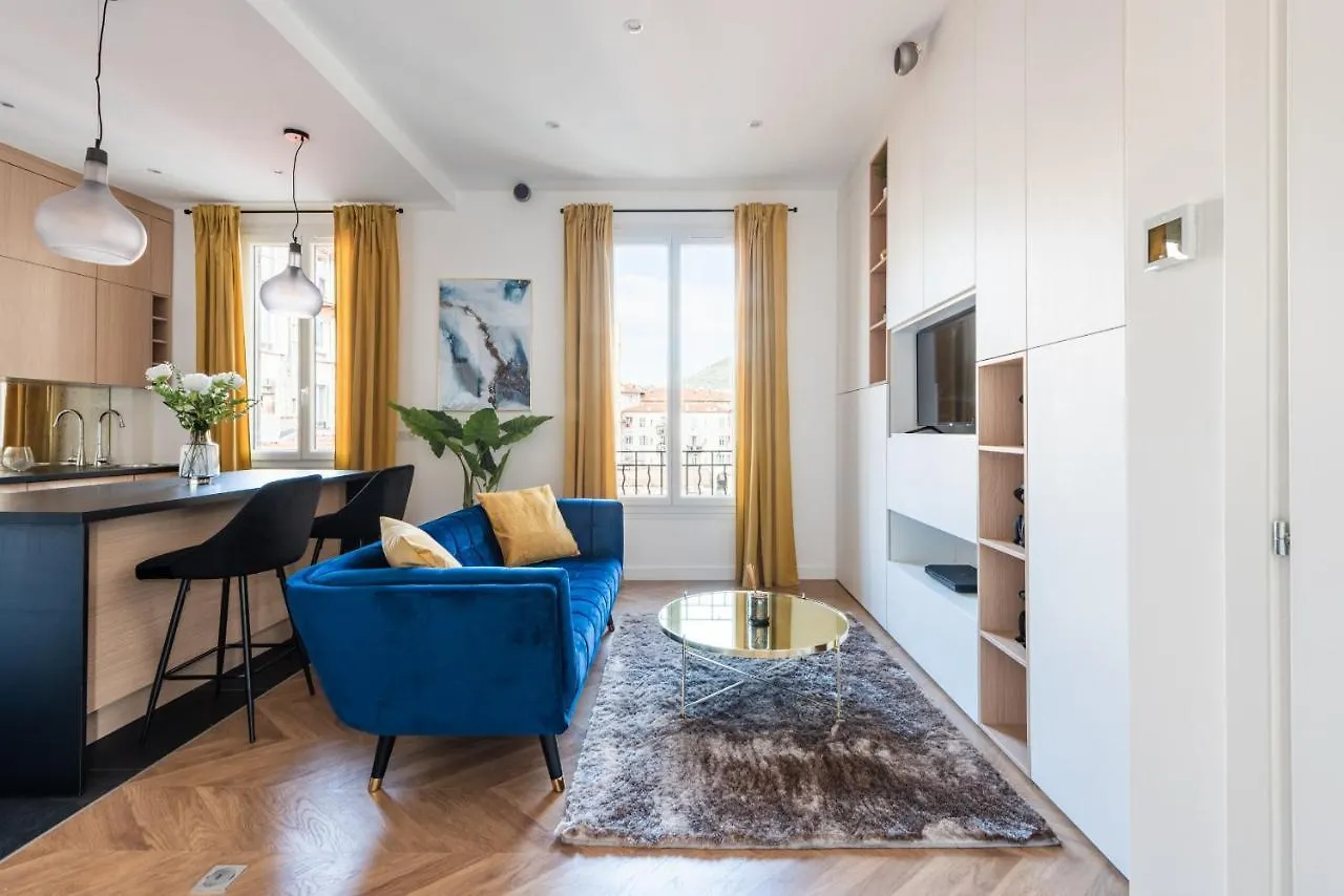 3 Smolett - Appartement 2 Pieces Luxe - Climatise - Acropolis Nice