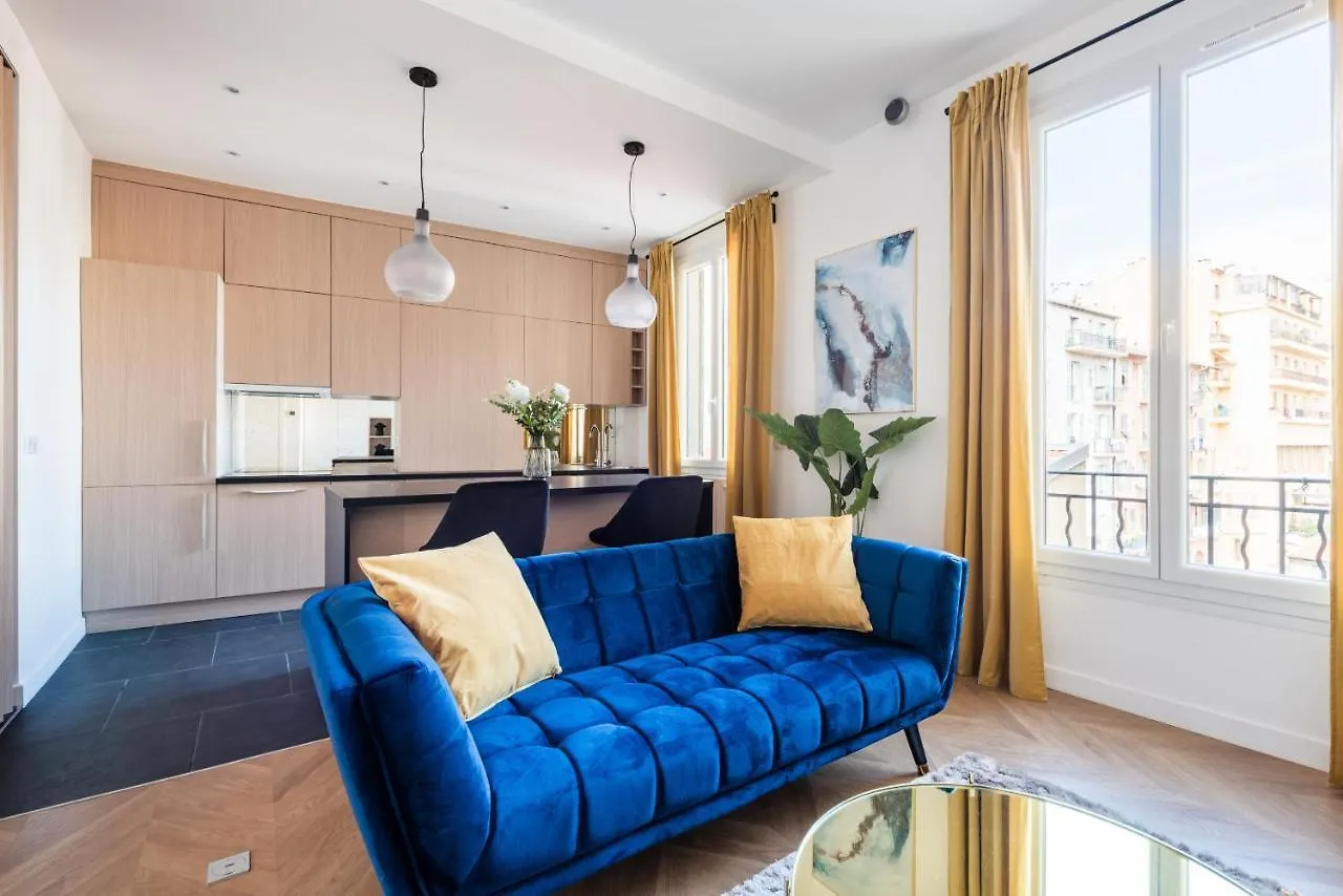 3 Smolett - Appartement 2 Pieces Luxe - Climatise - Acropolis Nice Lägenhet